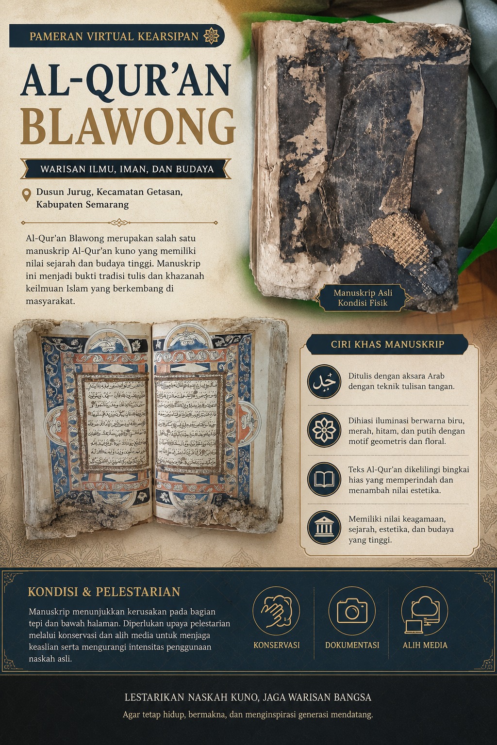 Al Quran Blawong Dusun Jurug, Desa Wates, Kecamatan Getasan, Kabupaten Semarang